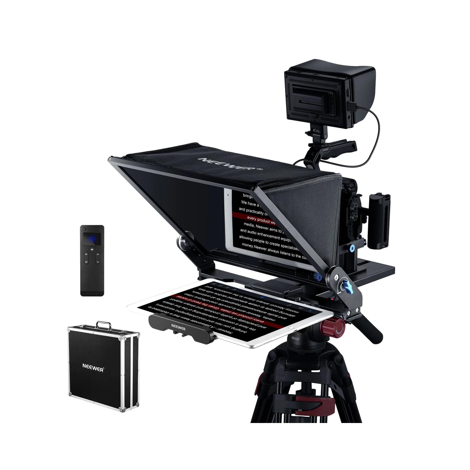 NEEWER X17 II Teleprompter con control remoto