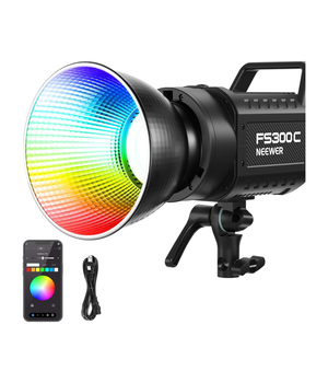NEEWER FS300C Luz de video LED RGB de 300W