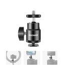 Neewer ST17 Soporte de zapata para cámara con tornillo adicional de 1/4"