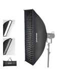 NEEWER NS94P Softbox rectangular 12" x 47"/30 x 120cm de liberación rápida