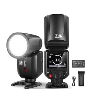 NEEWER Z2PRO-C Flash Speedlite de cabeza redonda compatible con canon