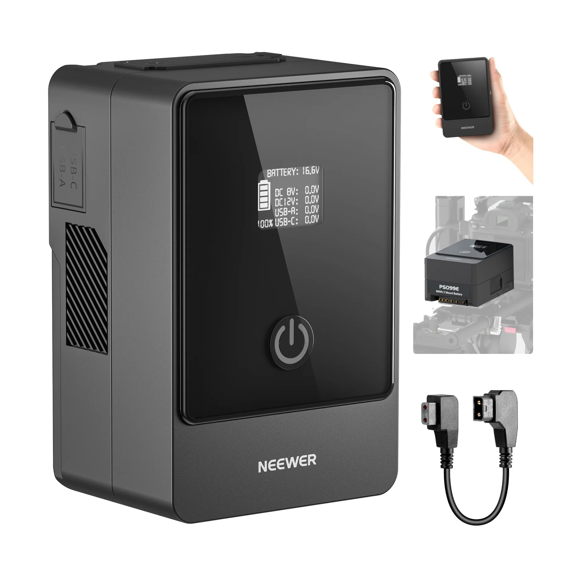 NEEWER PS099EP Batería V-Mount  PS099E 6800mAh 14,5V 99Wh