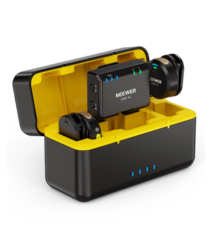 NEEWER CM29 Sistema de micrófono lavalier inalámbrico de solapa