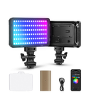 NEEWER RGB176 Luz de video LED RGB con batería NP-F750 de 4000 mAh