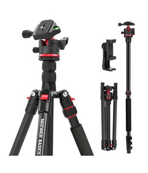 NEEWER TP14B Trípode monopié de viaje de 72" / 182 cm para cámara