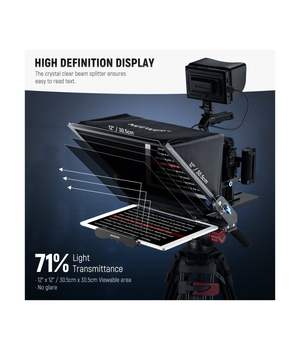 NEEWER X17 II Teleprompter con control remoto
