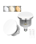 EMART Paquete de 2 bombillas LED E27 de 85 W para paraguas/softbox