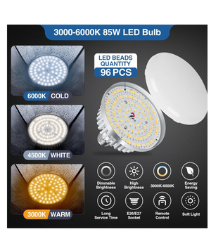 EMART Kit de iluminación Softbox, softbox de 16 x 16 pulgadas, bombillas LED 3000K-6000K