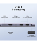 Hub USB-C UGREEN para laptop 7 en 1