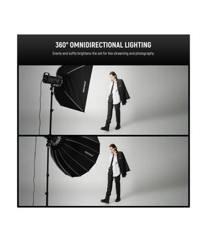 NEEWER NS120P Softbox parabólico de 47" / 120 cm