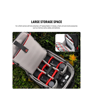 NEEWER NW-DA410T Mochila trolley 2 en 1 de 19.7" x 13" x 9.84"