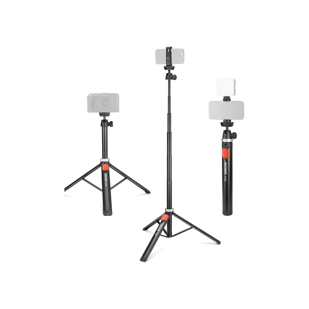 NEEWER TS05 Trípode selfie para celular y cámara con control remoto