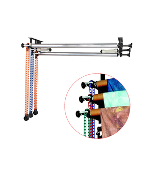 NEEWER ST-MBF3 Sistema de soporte de fondos manual de 3 rodillos