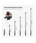 NEEWER TS05 Trípode selfie para celular y cámara con control remoto
