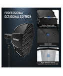 NEEWER NS92P Softbox Octagonal de 35.4"/90 cm con Liberación Rápida