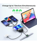 Cargador portátil inalámbrico de 40800 mAh
