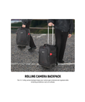 NEEWER NW-DA410T Mochila trolley 2 en 1 de 19.7" x 13" x 9.84"