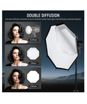 NEEWER NS65P Softbox Octagonal de 26"/65 cm con Liberación Rápida