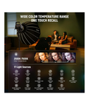 NEEWER FS300C Luz de video LED RGB de 300W