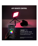 NEEWER RGB176 Luz de video LED RGB con batería NP-F750 de 4000 mAh