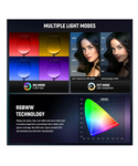 NEEWER CB100C Luz de vídeo LED RGB 130W