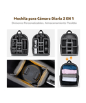 K&F CONCEPT Mochila ligera para cámara