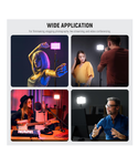 NEEWER RGB176 Luz de video LED RGB con batería NP-F750 de 4000 mAh