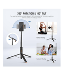 NEEWER PA992 Trípode y selfie de 57,9 pulgadas para celular