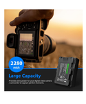 NEEWER NP-FZ100 Batería de repuesto 2280mAh para Sony