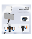 NEEWER PA992 Trípode y selfie de 57,9 pulgadas para celular