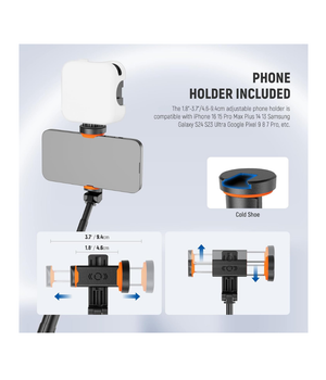 NEEWER PA992 Trípode y selfie de 57,9 pulgadas para celular