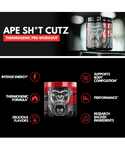 Primeval Labs Apesh*t Cutz - Pre entreno - 50 servicios