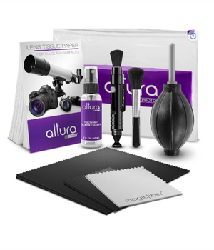 Altura Photo Kit de limpieza profesional para cámaras DSLR con Spray de 2 oz