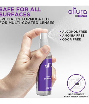 Altura Photo Kit de limpieza profesional para cámaras DSLR con Spray de 2 oz