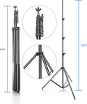 EMART Kit de soporte de fondo de 8.5 x 10 pies con 3 telas