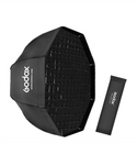 Godox Softbox octagonal portátil de 47.2 in/47 paraguas con rejilla