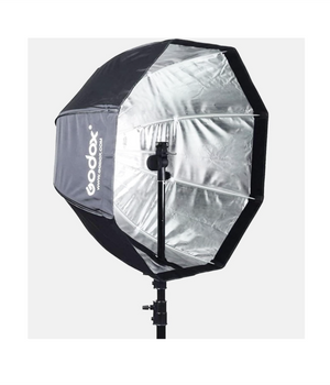 Godox Softbox octagonal portátil de 47.2 in/47 paraguas con rejilla