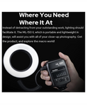 Godox ML-150II  Aro Led flash Speedlight para camara