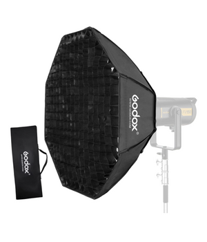 Godox  Softbox Octagonal de 37" con Montura Bowens y Honeycomb Grid para Monolight Photo Studio Iluminación estroboscópica