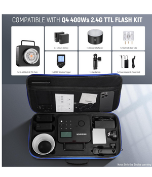 Neewer Bolsa de transporte con correa para el hombro compatible con Q4