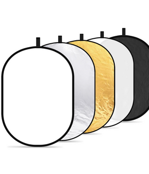 NEEWER Reflectores de luz 5 en 1,  de 31 x 47 pulgadas / 80 x 120 cm