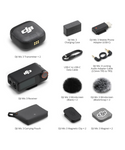 DJI Mic 3 (2 TX + 1 RX + estuche de carga), micrófono inalámbrico para iPhone/cámara/Android, ultraligero, control de ganancia adaptativo para un volumen equilibrado, antiinterferencias de doble banda