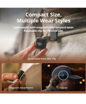 DJI Mic 3 (2 TX + 1 RX + estuche de carga), micrófono inalámbrico para iPhone/cámara/Android, ultraligero, control de ganancia adaptativo para un volumen equilibrado, antiinterferencias de doble banda