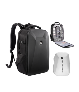 K&F Concept Mochila multifuncional de cámara dura de 22L Nature Wander