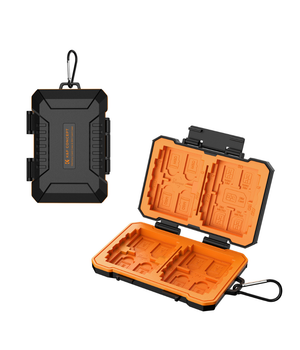K&F Concept KF31.080 Estuche Impermeable para Tarjetas de Memoria y SIM (29 Ranuras)