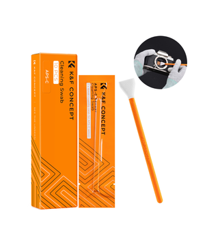 K&F Concept SKU.1697 Kit de Limpieza para Sensor APS-C 16 mm (10 Hisopos)