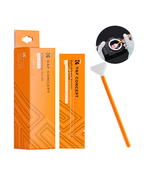 K&F Concept SKU.1698 Kit de limpieza de sensores Full Frame de 24 mm (10 piezas)
