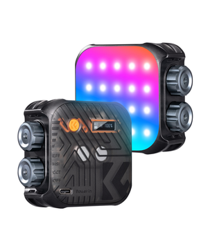 K&F Concept KF34.036 Luz LED RGB Portátil 2500K-9900K CRI 96+ para Fotografía y Video