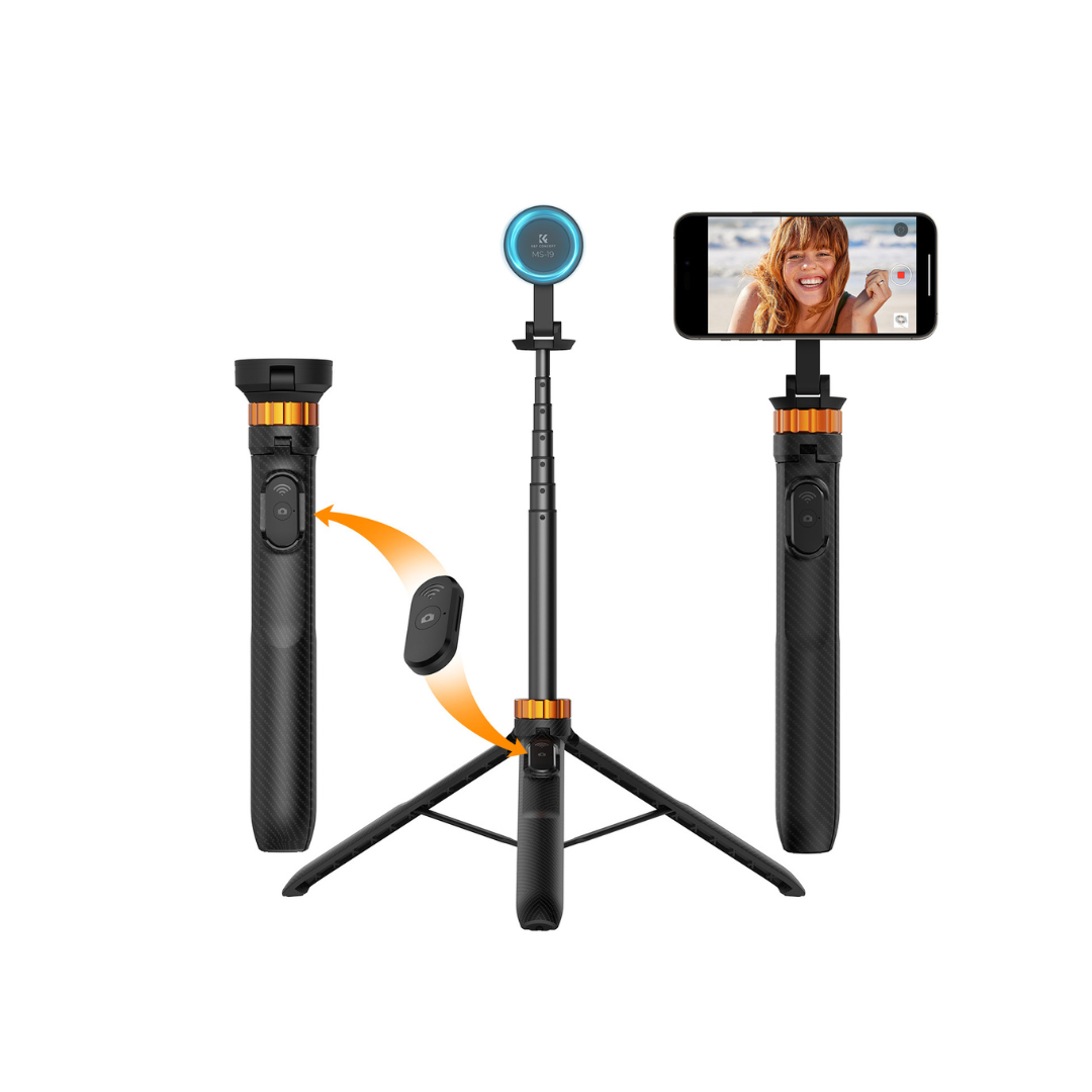 K&F Concept KF09.139 Trípode Magnetizado para Selfies