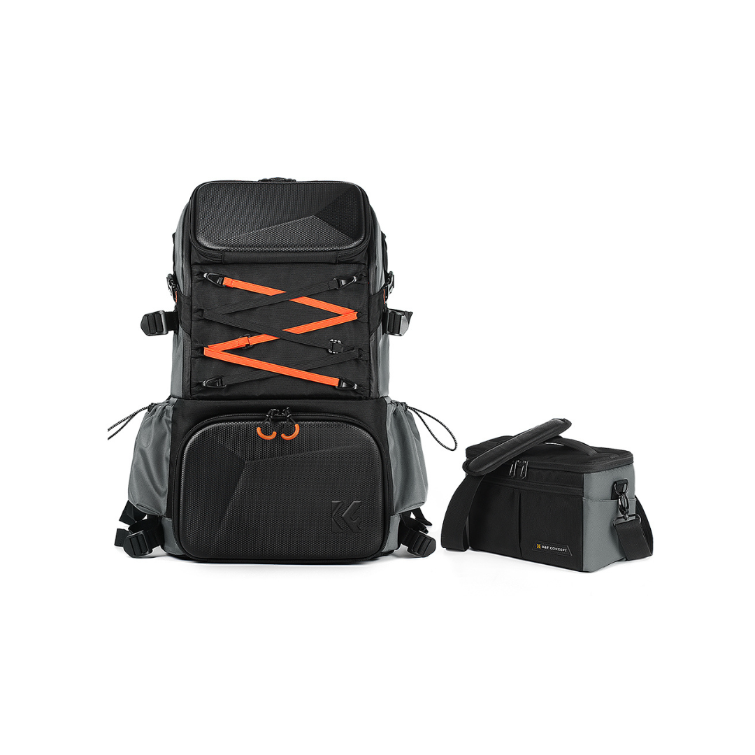 K&F Concept  Mochila grande para cámara 33L Pro + portátil de 17"